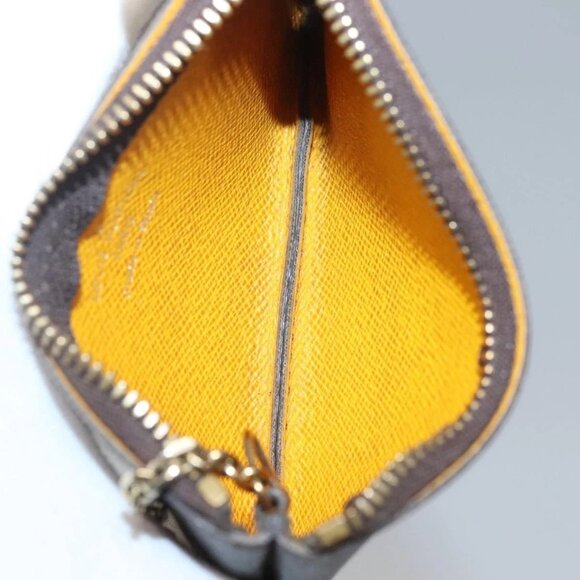 LOUIS VUITTON Monogram Groom Pochette Cles Coin Purse Jaune - Picture 16 of 16